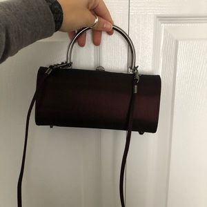 Burgundy purse 🖤👛